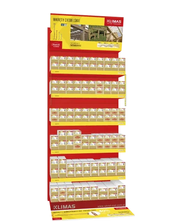 Rack with structural wood screws